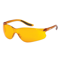 Z500 Series Safety Glasses, Orange Lens, Anti-Scratch, ANSI Z87+/Meets/Exceeds CSA Z94.3 Seaboard Timber Mart