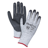 Gants &eacute;lastiques sans coutures r&eacute;sistants &agrave; la coupe, Taille Petit/7, Calibre 13, Rev&ecirc;tement Polyur&eacute;thane, Enveloppe en PEHP, ANSI/ISEA 105 niveau 4/EN 388 niveau 5 Seaboard Timber Mart
