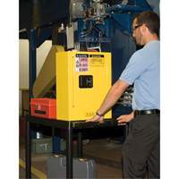 Sure-Grip&reg; EX Mini Flammable Safety Cabinet, 2 Gal., 1 Door, 17" W x 22" H x 8" D Seaboard Timber Mart