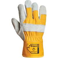Endura&reg; Fitter Gloves, Large, Split Leather Palm, Cotton Inner Lining Seaboard Timber Mart