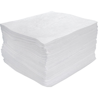 Premium Meltblown Sorbent Pads, Oil Only, 15" x 17", 30 gal. Absorbancy Seaboard Timber Mart