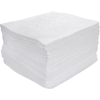 Premium Meltblown Sorbent Pads, Oil Only, 15" x 17", 25 gal. Absorbancy Seaboard Timber Mart