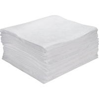 Premium Meltblown Sorbent Pads, Oil Only, 15" x 18", 15 gal. Absorbancy Seaboard Timber Mart
