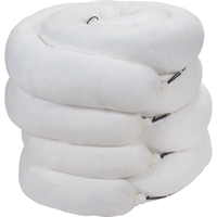 Sorbent Boom, Oil Only, 10' L x 8" W, 40 gal. Absorbancy, 4 /Pack Seaboard Timber Mart