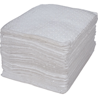 Premium Bonded Sorbent Pads, Oil Only, 15" x 17", 15 gal. Absorbancy Seaboard Timber Mart