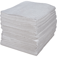 Premium Bonded Sorbent Pads, Oil Only, 15" x 17", 30 gal. Absorbancy Seaboard Timber Mart