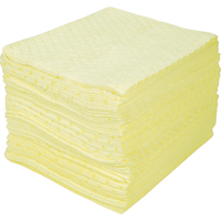 Premium Bonded Sorbent Pads, Hazmat, 15" x 18", 30 gal. Absorbancy Seaboard Timber Mart