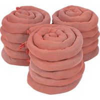 Sorbents Socks, Hazmat, 50 gal. Absorbancy, 3" W x 8' L, Pack of 15 Seaboard Timber Mart