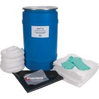 Shop Spill Kit, Oil Only, Drum, 30 US gal. Absorbancy Seaboard Timber Mart