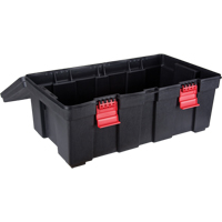 Water Resistant Storage Container, 33" W x 19" D x 13" H, Black Seaboard Timber Mart