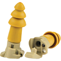 Bouchons d'oreilles BattlePlugs Impulse, Sans cordon, Paire - Boîtier en plastique, 24 dB NRR, Petit Seaboard Timber Mart