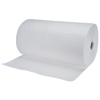 Industrial-Grade Fine Fibre Sorbent Rolls, Heavyweight, 150' L x 30" W, 70 gal. Absorbancy Seaboard Timber Mart