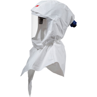 Cagoule de peintre Versaflo compl&egrave;te avec coiffe de premi&egrave;re qualit&eacute;, Universel, Coiffe souple, Bavette Double Seaboard Timber Mart