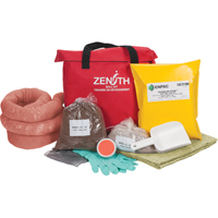 Premium Western Canada Spill Kit, Hazmat, Bag, 17 US gal. Absorbancy Seaboard Timber Mart