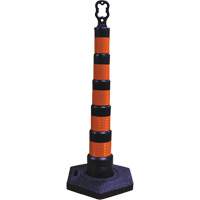 Grip N Go Trim Line Channelizers, 49" High, Black Seaboard Timber Mart