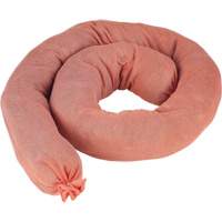 Sorbents Socks, Hazmat, 40 gal. Absorbancy, 3" W x 4' L, Pack of 25 Seaboard Timber Mart