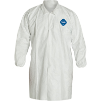 Lab Coat, Tyvek&reg; 400, White, Medium Seaboard Timber Mart