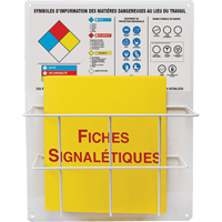 Haz-Mat Basket Style Centre Boards, French, Binders Included Seaboard Timber Mart