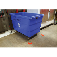 Autocollants pour d&eacute;limitation des coins sur le sol, L, 5" lo x 2" la, Rouge, Polyester Seaboard Timber Mart