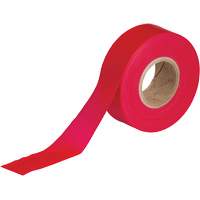 Ruban pour signalisation, 1,188" la x 300' lo, Rouge Seaboard Timber Mart