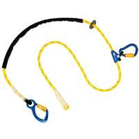 Pole Climber's Adjustable Rope Lanyard, 1 Legs, 8', CSA Class A, Nylon Seaboard Timber Mart