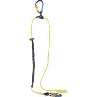 Pole Climber's Adjustable Rope Positioning Lanyard, 1 Legs, 8', CSA Class F, Nylon Seaboard Timber Mart