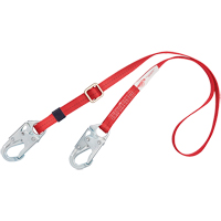 PRO Adjustable Web-Positioning Lanyard, 1 Legs, 6', CSA Class B, Polyester Seaboard Timber Mart