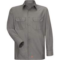 Long Sleeve Ripstop Shirt, Men's, 3X-Large, Grey Seaboard Timber Mart