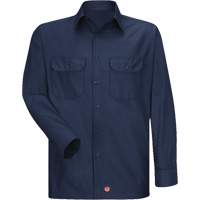 Long Sleeve Ripstop Shirt, Men's, 3X-Large, Navy Blue Seaboard Timber Mart