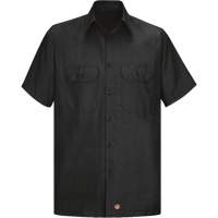 Short Sleeve Ripstop Shirt, Men's, 3X-Large, Black Seaboard Timber Mart