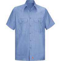 Short Sleeve Ripstop Shirt, Men's, 3X-Large, Blue Seaboard Timber Mart