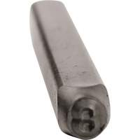 Morceaux pour tampons manuels en acier &agrave; l'unit&eacute; - &agrave; usage g&eacute;n&eacute;ral, # 8, 3/32" Seaboard Timber Mart