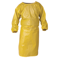 KleenGuard Chemical Spray Protective Smock, Polypropylene, Yellow, 34" W x 52" L Seaboard Timber Mart