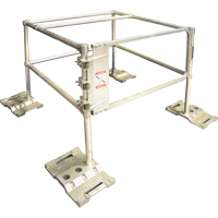 RoofGuard Classic System - Hatch Kit, Aluminum, 48" W x 48" L x 42" H Seaboard Timber Mart