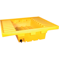 Ultra-Rack Sump&reg;, 51.5" L x 51.5" W x 12" H, 66 US gal. Capacity Seaboard Timber Mart