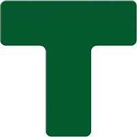 Marqueurs all&eacute;g&eacute;e/5S Armor Stripe, T, 6" lo x 6" la, Vert, Plastique Seaboard Timber Mart