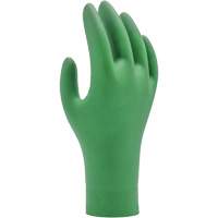 Gants biod&eacute;gradables 6110PF, T-petit, Nitrile, 4 mils, Sans poudre, Vert Seaboard Timber Mart