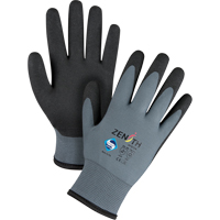 Gants enduits de premi&egrave;re qualit&eacute; ZX-30°, 10/T-Grand, R&ecirc;vetement PVC, Calibre 15, Enveloppe en Nylon Seaboard Timber Mart