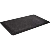 WD Foodmaster Anti-Microbial Mats, Smooth, 2' x 3' x 9/16", Black, Vinyl Foam Seaboard Timber Mart