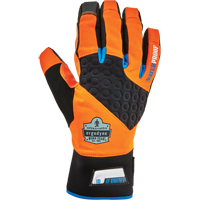 Gants utilitaires thermiques haute visibilit&eacute; performants et &eacute;tanches ProFlex 818WP, Paume Polyur&eacute;thane, Taille Petit Seaboard Timber Mart