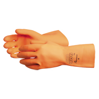 Gants de poids lourds 408, Taille Petit/7, 13" lo, Latex, Doublure en Ouat&eacute;e, 30 mils Seaboard Timber Mart