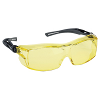 Dynamic OTG Extra Series Safety Glasses, Amber Lens, Anti-Fog/Anti-Scratch, ANSI Z87+/Meets/Exceeds CSA Z94.3 Seaboard Timber Mart