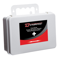 Trousse de premiers soins pour bureau Dynamic, Dispositif m&eacute;dical Classe 1, Boîte en plastique Seaboard Timber Mart