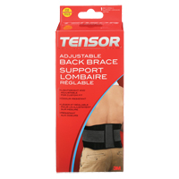Tensor Adjustable Back Brace, Elastic, One Size Seaboard Timber Mart