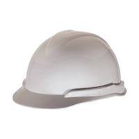 Casque de s&eacute;curit&eacute; Super-V, R&eacute;pond aux normes CSA type 2, Suspension Rochet, Non ventil&eacute; Seaboard Timber Mart