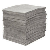 Premium Meltblown Sorbent Pads, Universal, 15" x 18", 25 gal. Absorbancy Seaboard Timber Mart