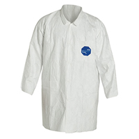 Lab Coat, Tyvek&reg; 400, White, 6X-Large Seaboard Timber Mart