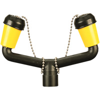 Ensemble de pommeaux doubles pour douche oculaire Seaboard Timber Mart
