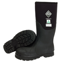 Chore Classic Fleece-Lined Work Boots, Rubber, Steel Toe, Size 5, Puncture Resistant Sole Seaboard Timber Mart