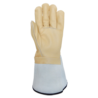 Gants pour monteur de ligne, Grand, Paume en Cuir fleur de vache Seaboard Timber Mart